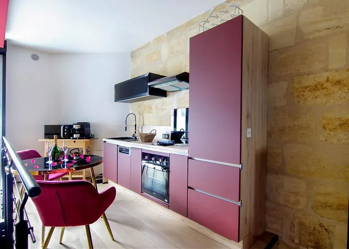 Mieuxqualhotel Jacuzzi Privatif Appartamento Bordeaux